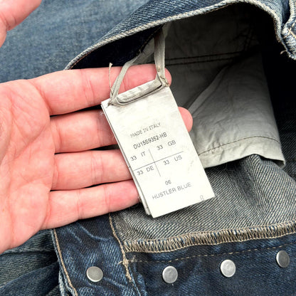 SS15 Rick Owens Hustler Berlin Cut Denim