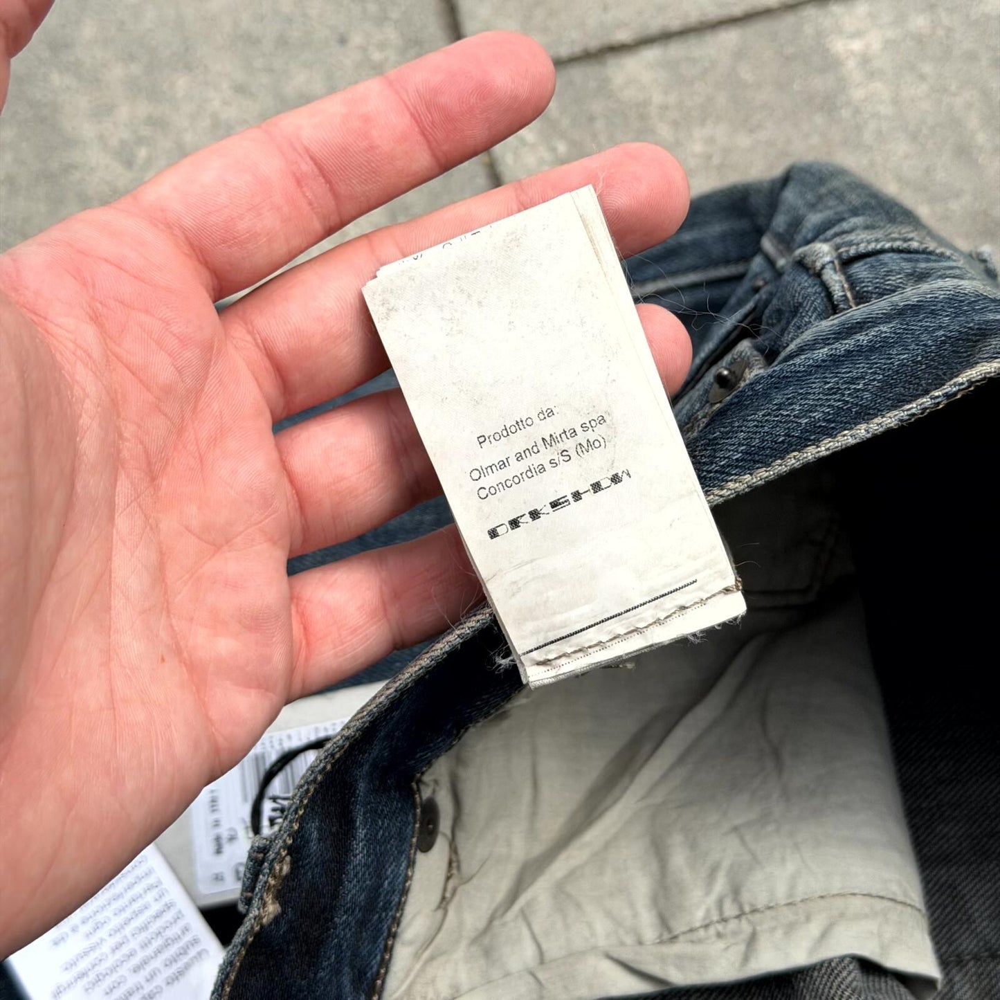 SS15 Rick Owens Hustler Berlin Cut Denim
