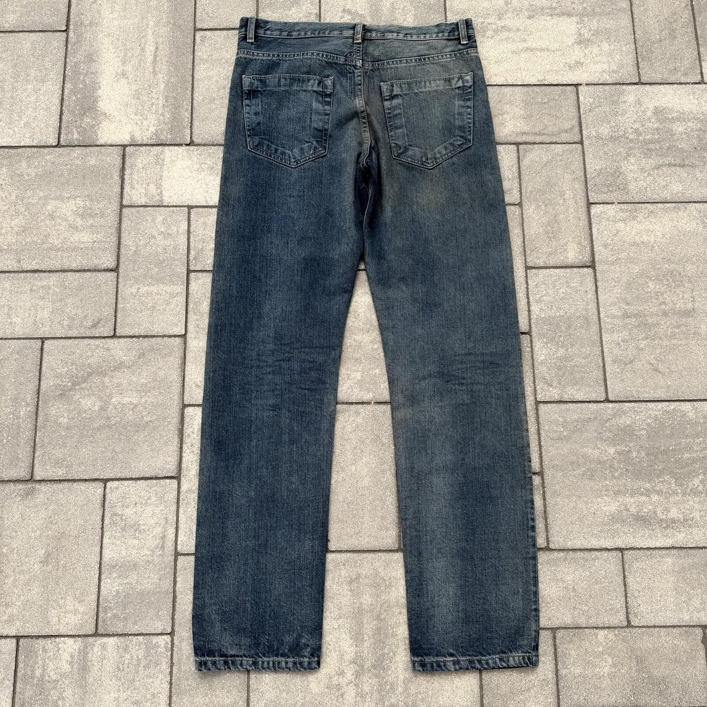 SS15 Rick Owens Hustler Berlin Cut Denim