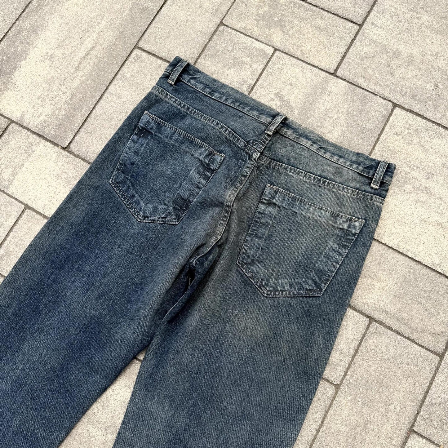 SS15 Rick Owens Hustler Berlin Cut Denim