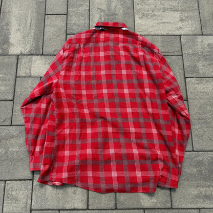 Rebuild By Needles Red Flannel Shirt