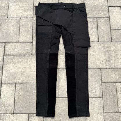 FW13 Rick Owens Black Memphis Cut Denim