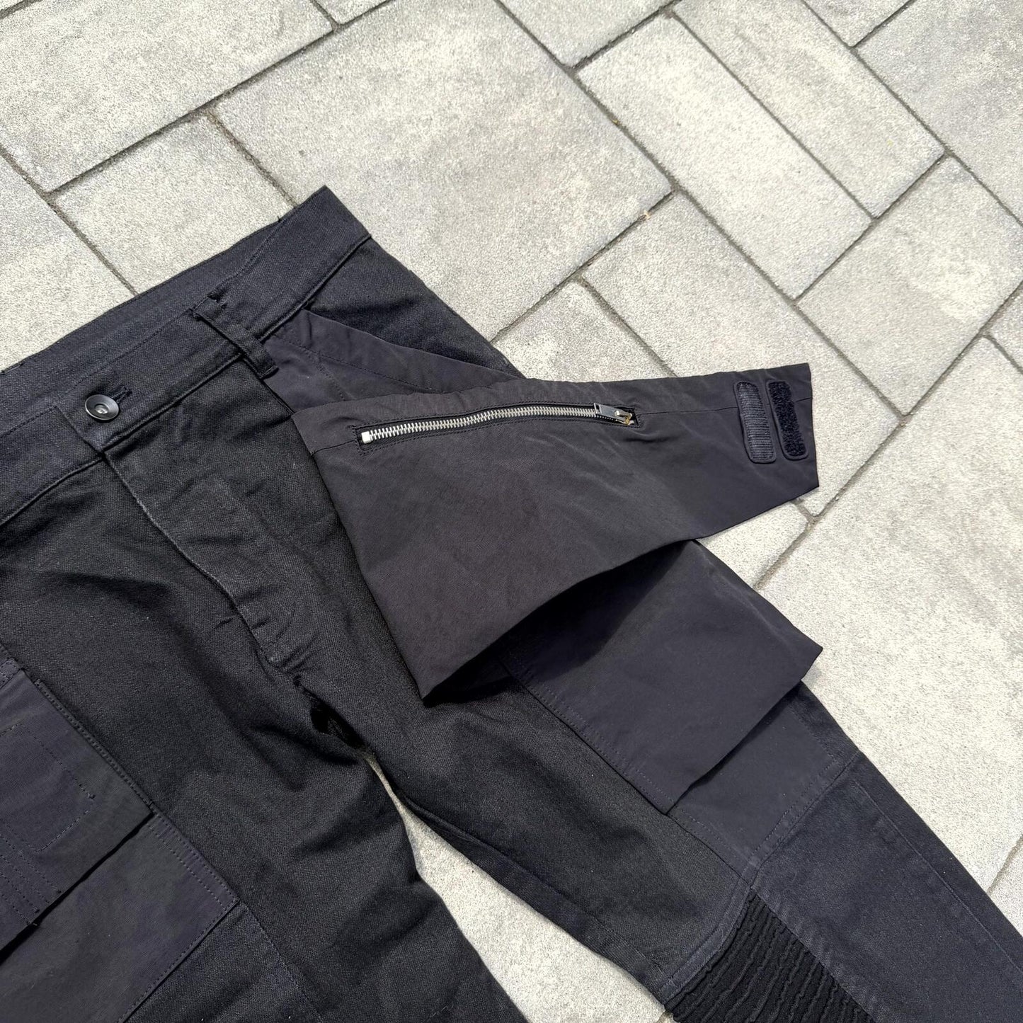 FW13 Rick Owens Black Memphis Cut Denim