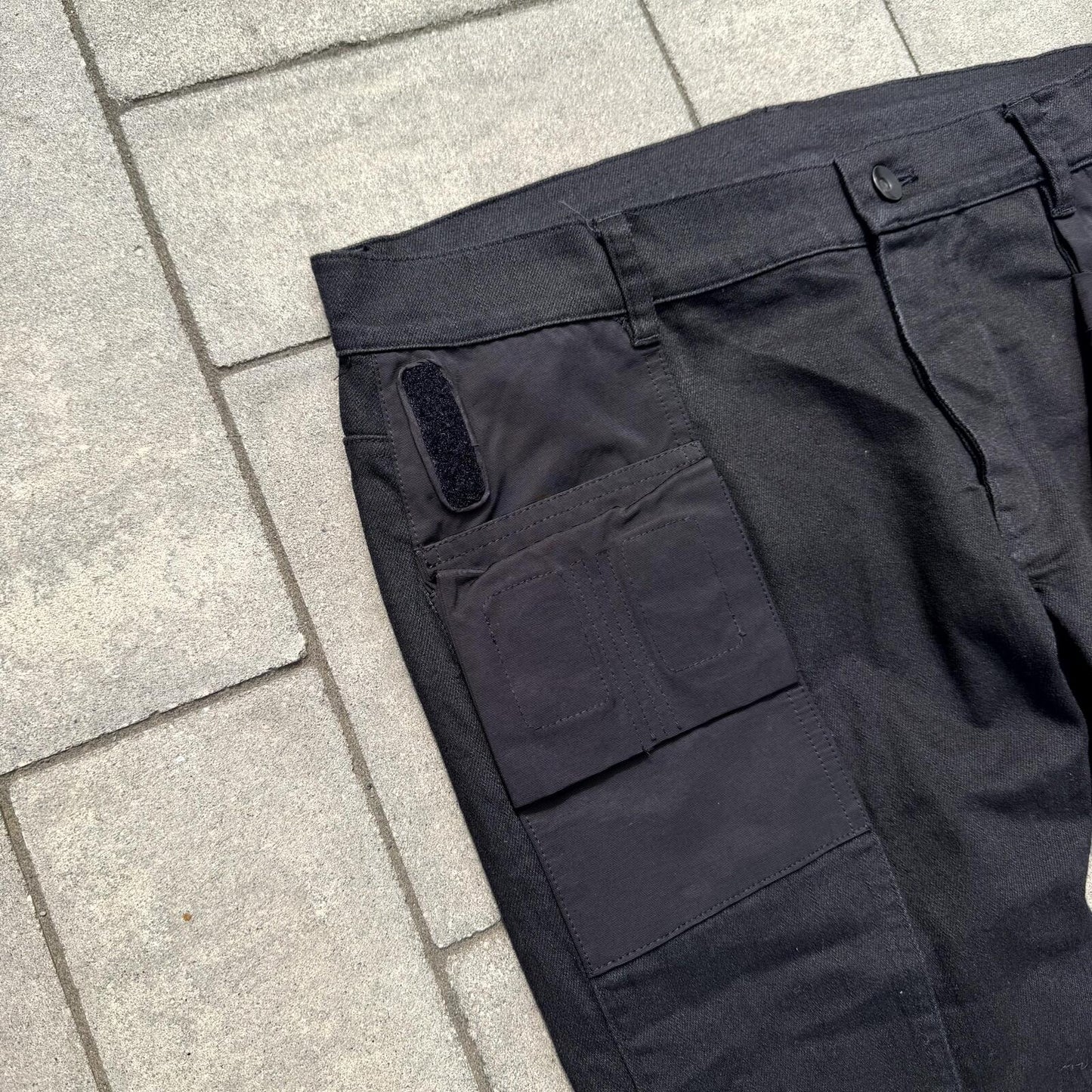 FW13 Rick Owens Black Memphis Cut Denim