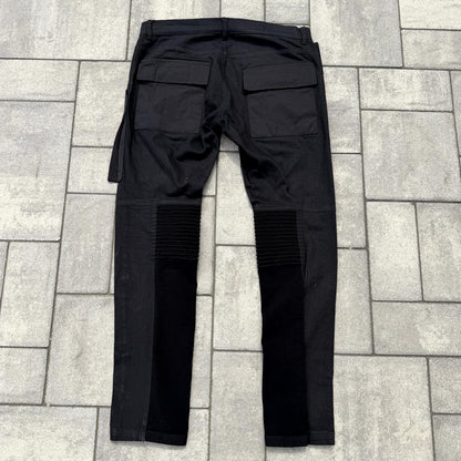 FW13 Rick Owens Black Memphis Cut Denim