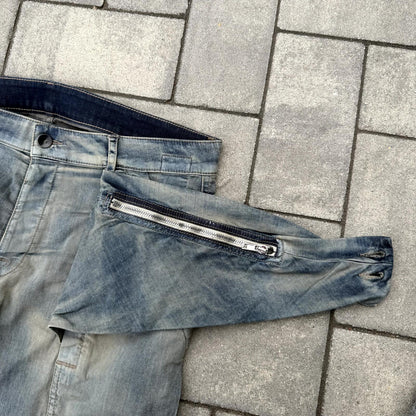 SS19 Rick Owens Hustler Memphis Cut Denim