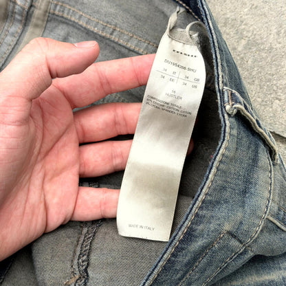 SS19 Rick Owens Hustler Memphis Cut Denim