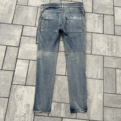 SS19 Rick Owens Hustler Memphis Cut Denim