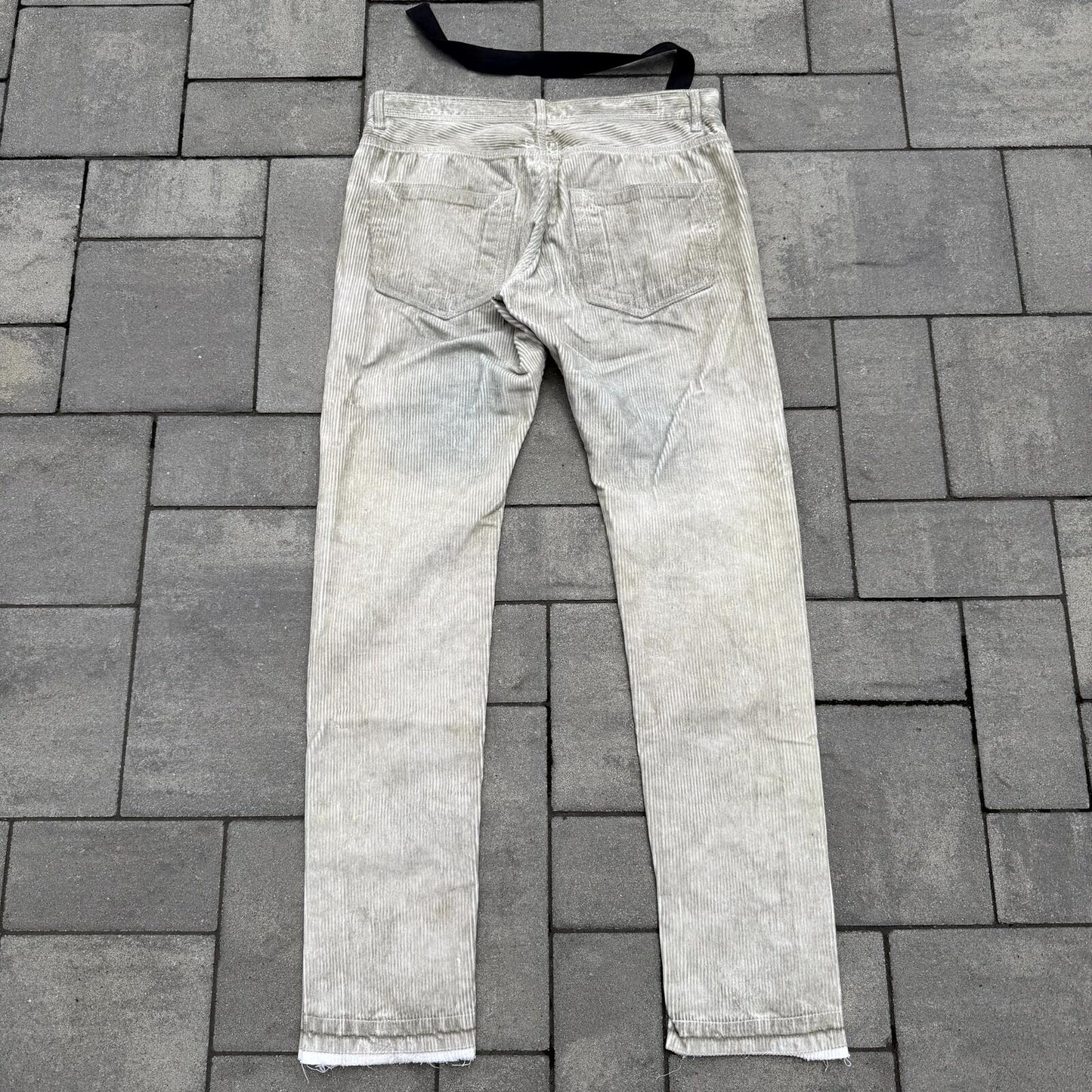 SS09 Rick Owens 'Bleach' Corduroy Detroit Cut