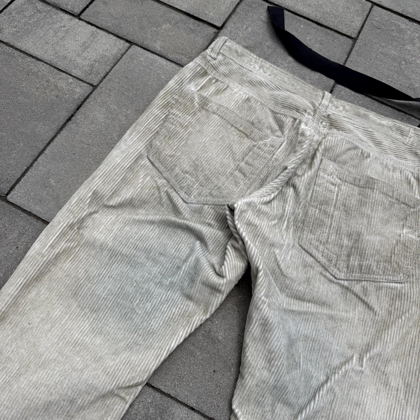 SS09 Rick Owens 'Bleach' Corduroy Detroit Cut