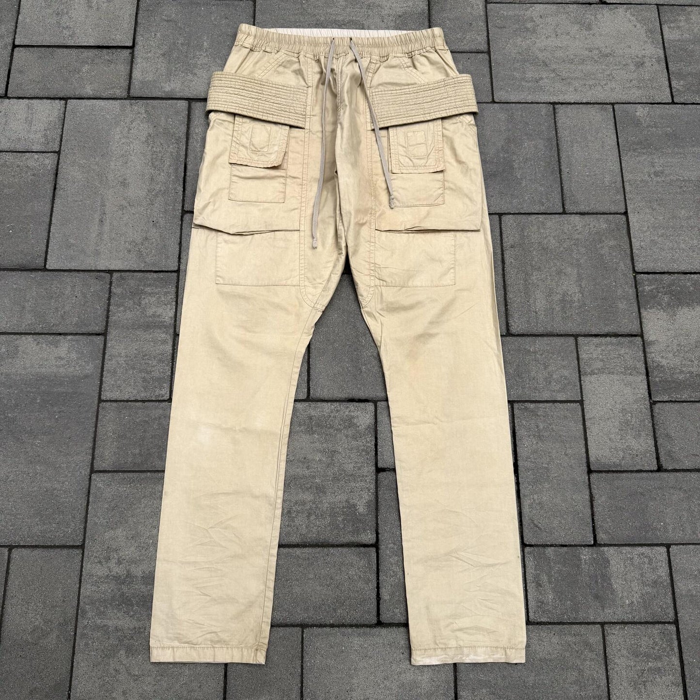 SS15 Rick Owens Bone Creatch Cargos