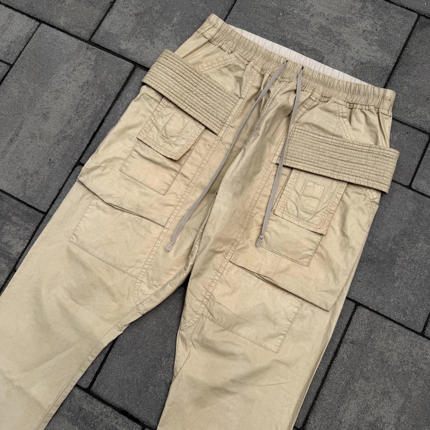 SS15 Rick Owens Bone Creatch Cargos