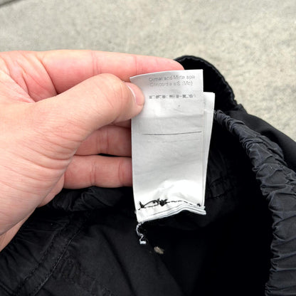 FW15 Rick Owens Black Nylon Creatch Cargos
