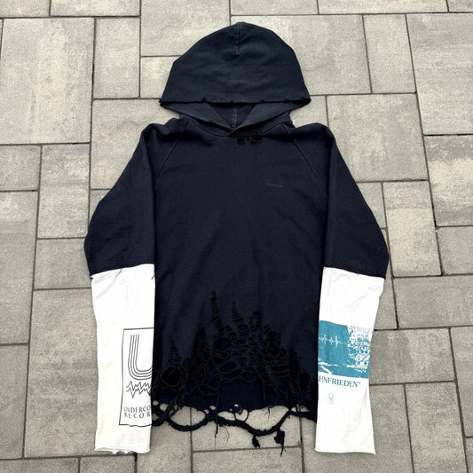 SS06 Undercover Klaus Distressed Hoodie