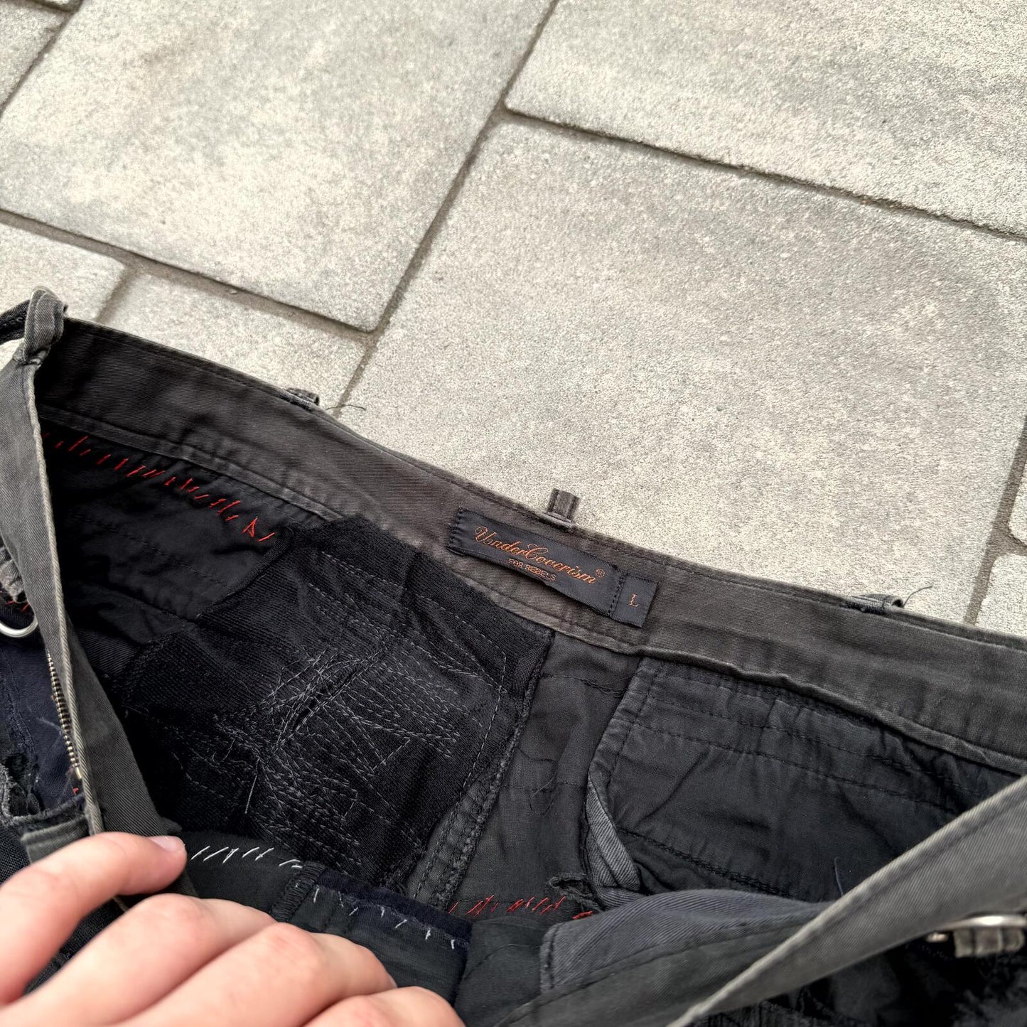 SS03 Undercover Scab Crust Pants