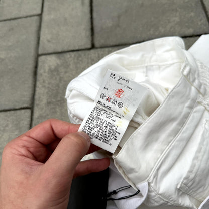 SS06 Undercover White Netted Zamiang Pants