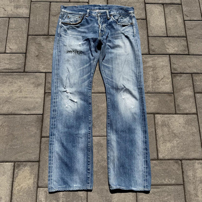 Hysteric Glamour Blue Studded Denim