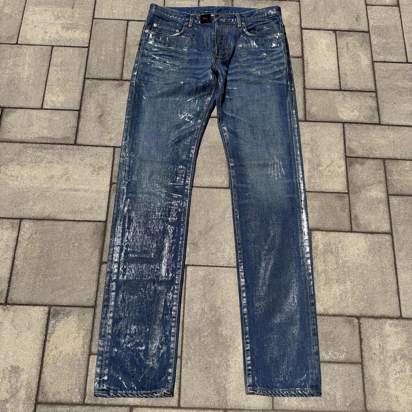 SS07 Dior Home Blue Luster Waxed Denim