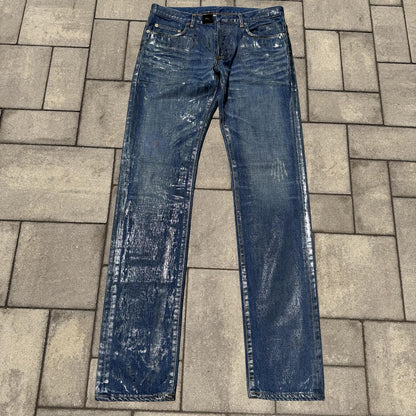 SS07 Dior Home Blue Luster Waxed Denim