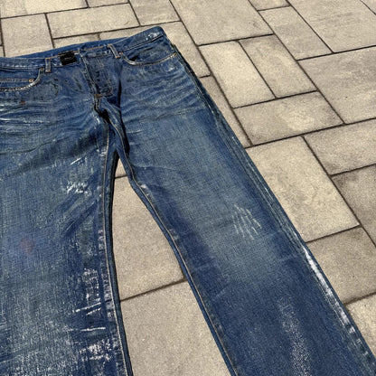 SS07 Dior Home Blue Luster Waxed Denim