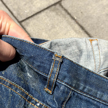 SS07 Dior Home Blue Luster Waxed Denim