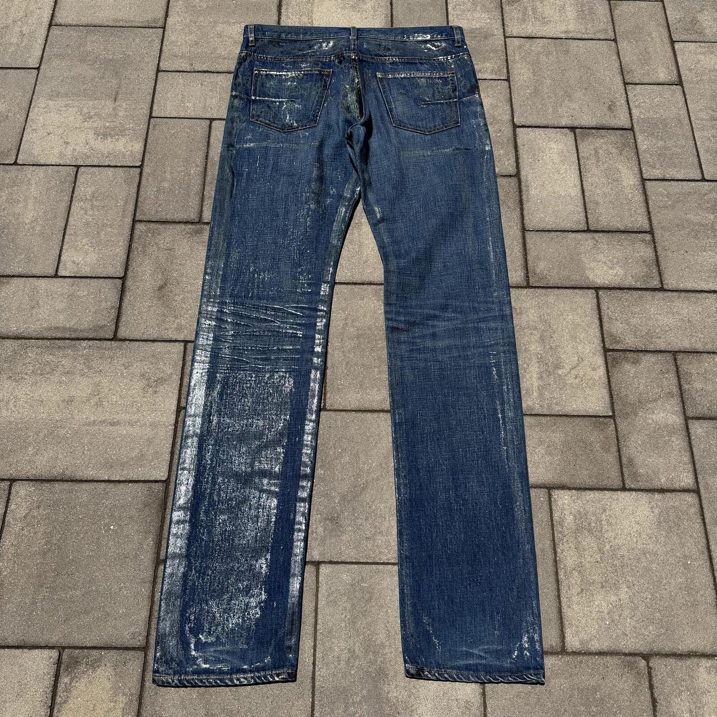 SS07 Dior Home Blue Luster Waxed Denim