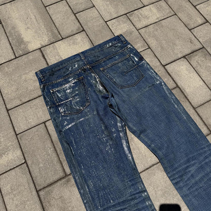 SS07 Dior Home Blue Luster Waxed Denim