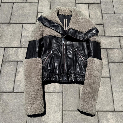 FW20 Rick Owens Keith Leather Jacket