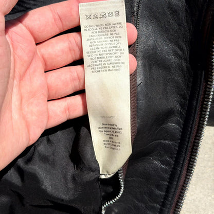FW20 Rick Owens Keith Leather Jacket