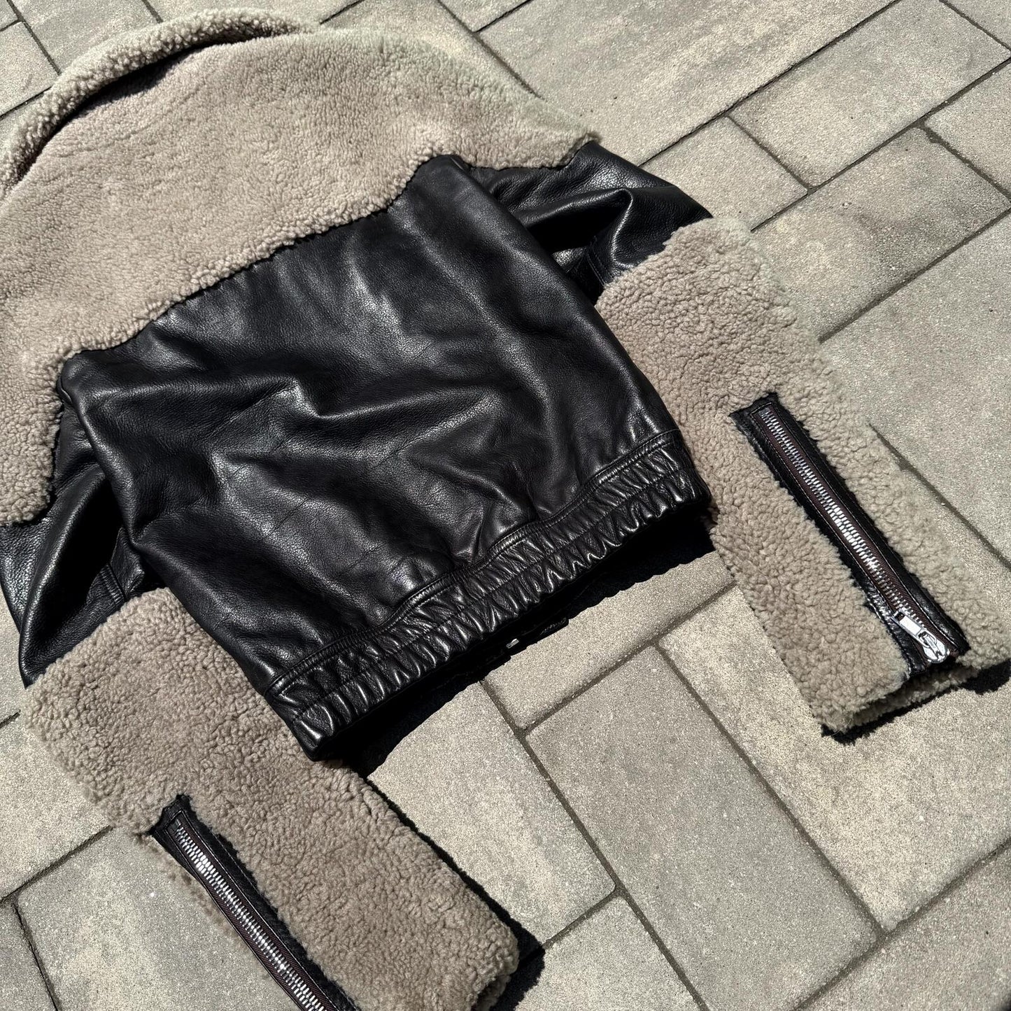 FW20 Rick Owens Keith Leather Jacket