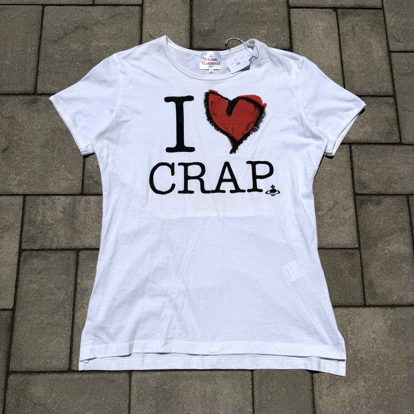 Alexander Mcqueen's Personal Vivienne Westwood Crap Tee