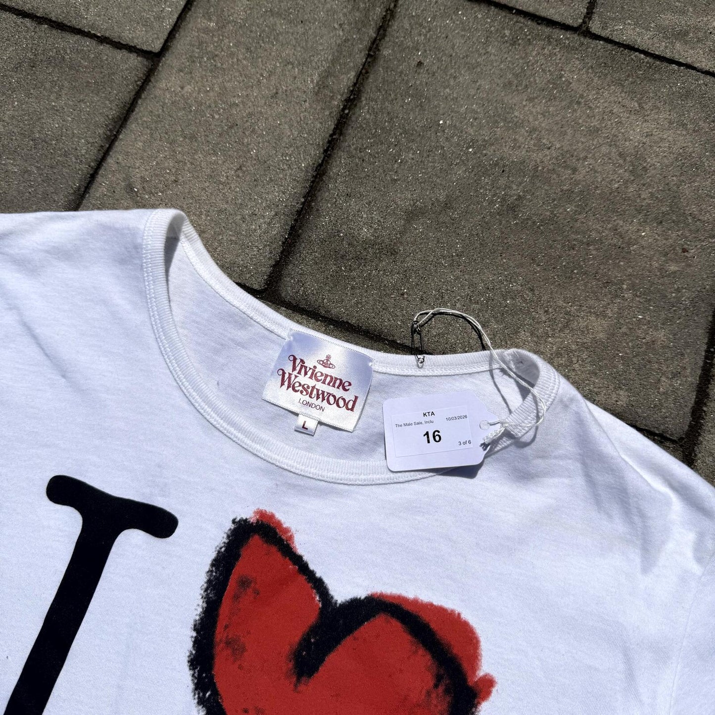 Alexander Mcqueen's Personal Vivienne Westwood Crap Tee