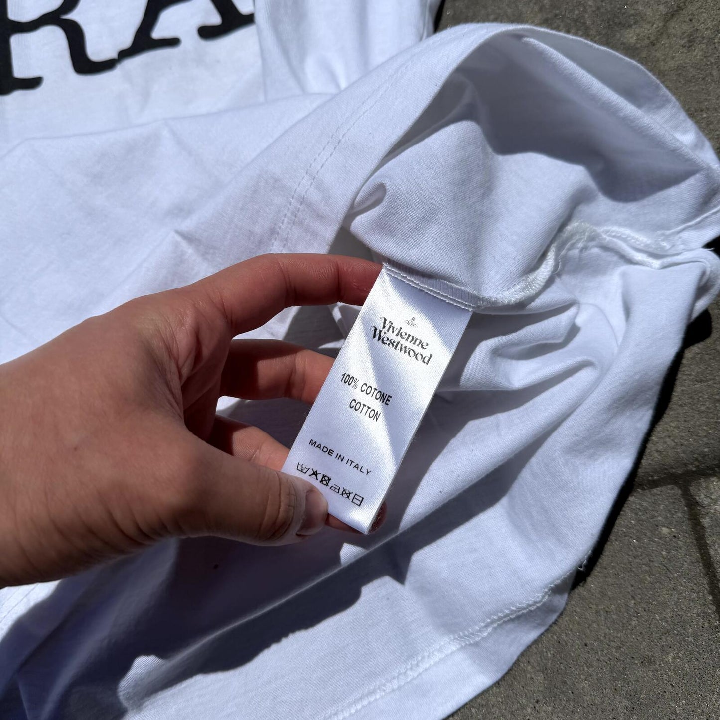 Alexander Mcqueen's Personal Vivienne Westwood Crap Tee