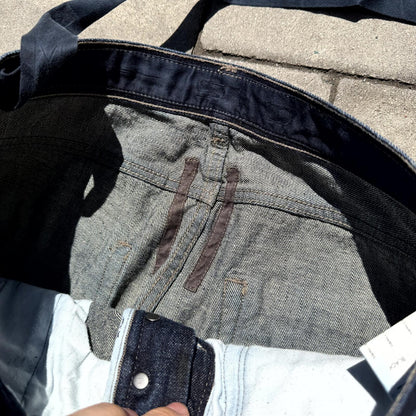 FW14 Rick Owens Black Detroit Cut Denim