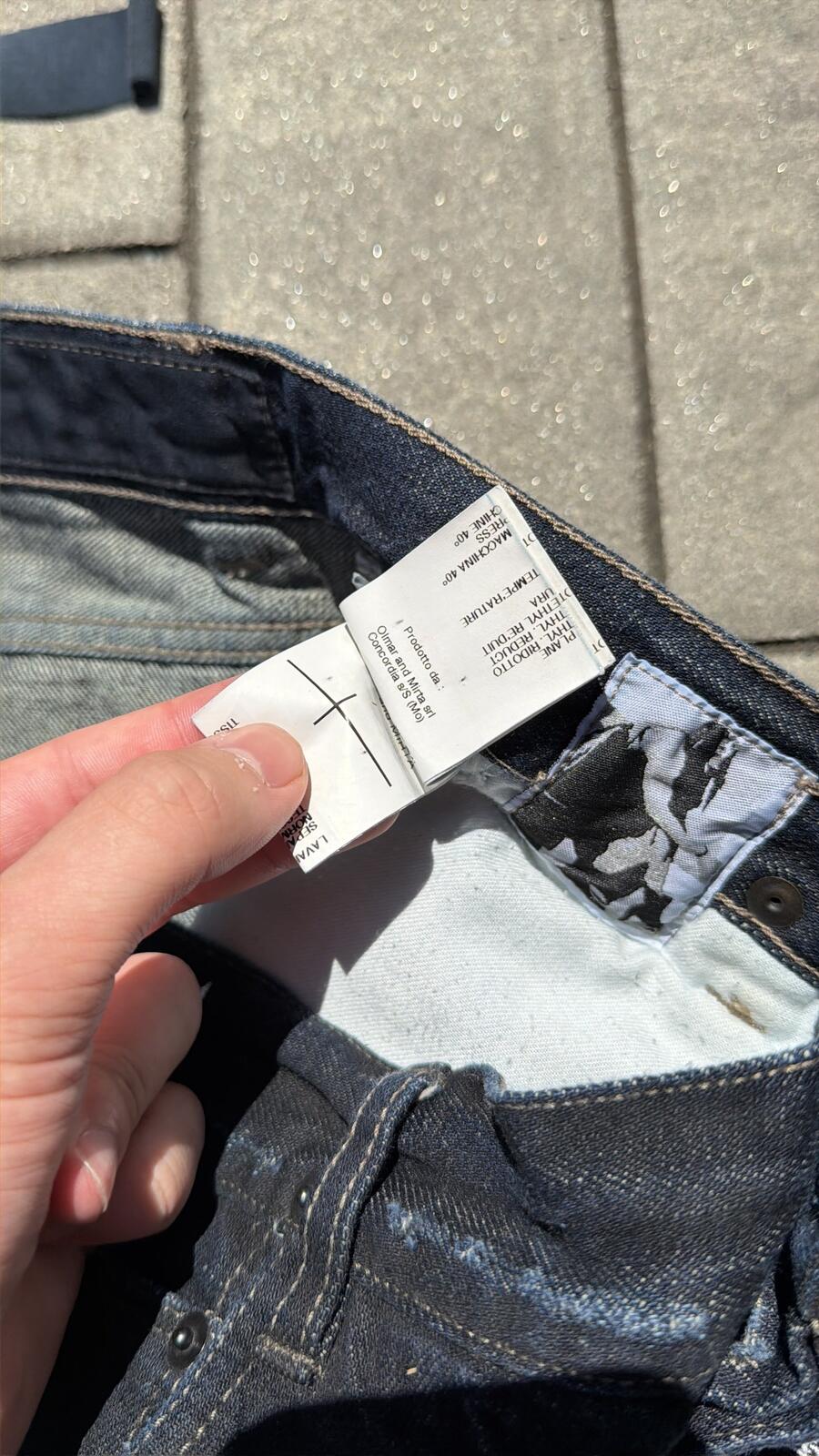 FW14 Rick Owens Black Detroit Cut Denim