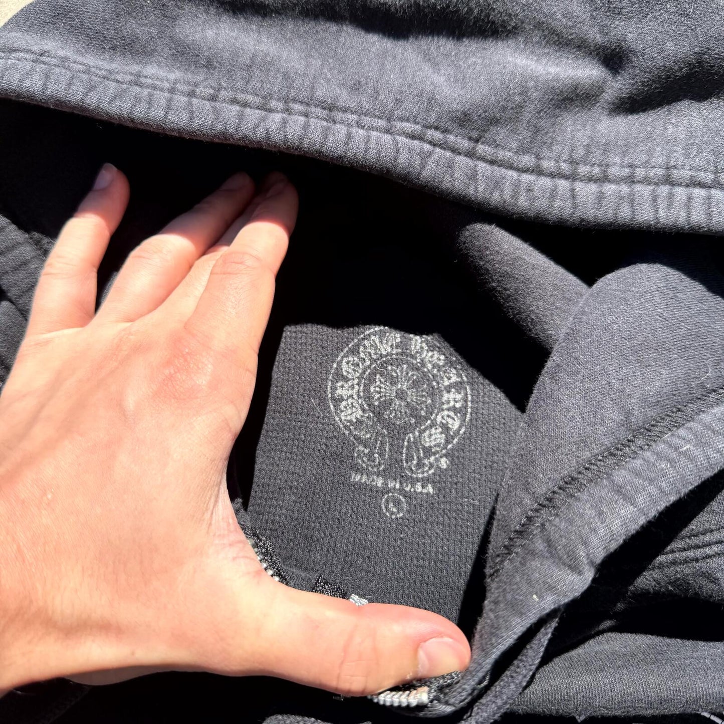 Chrome Hearts Thermal T Bar Zip Up