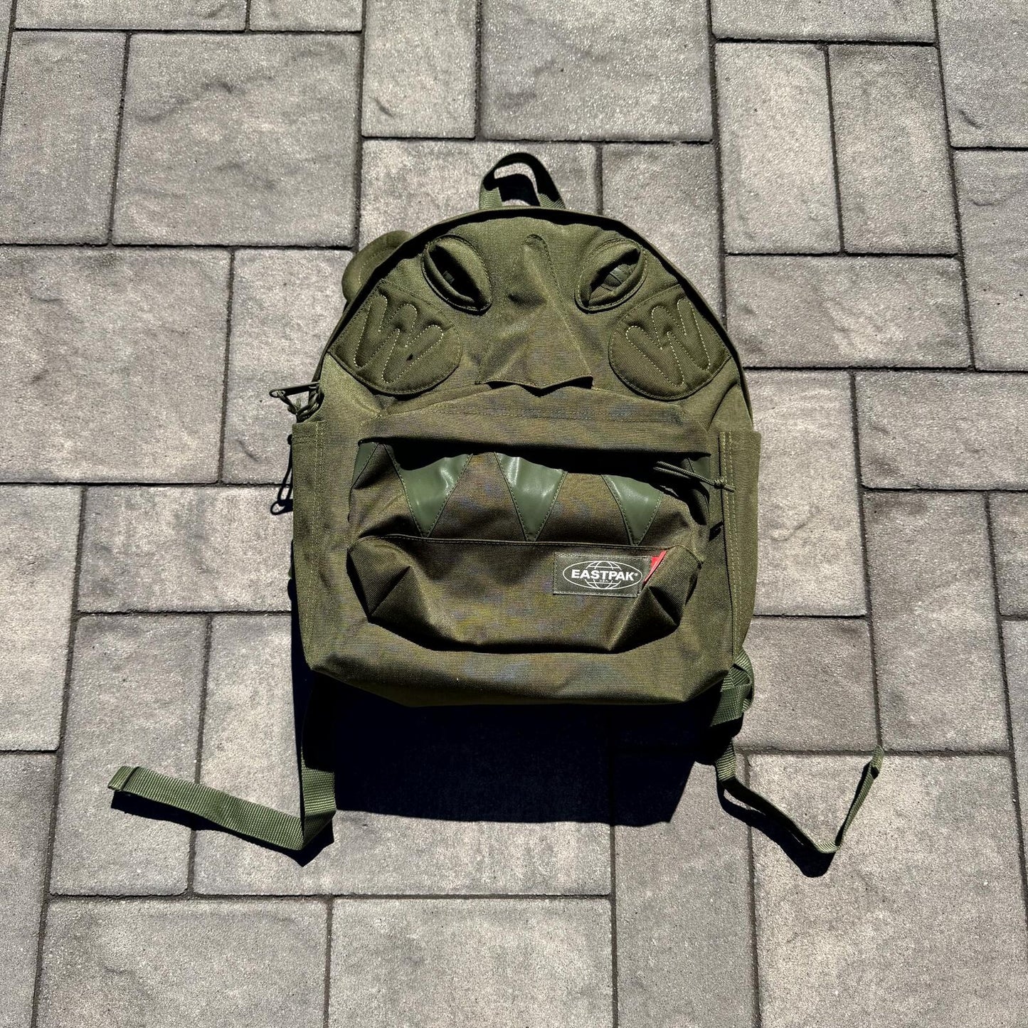 Walter Van Beirendonck Green Monster Bag