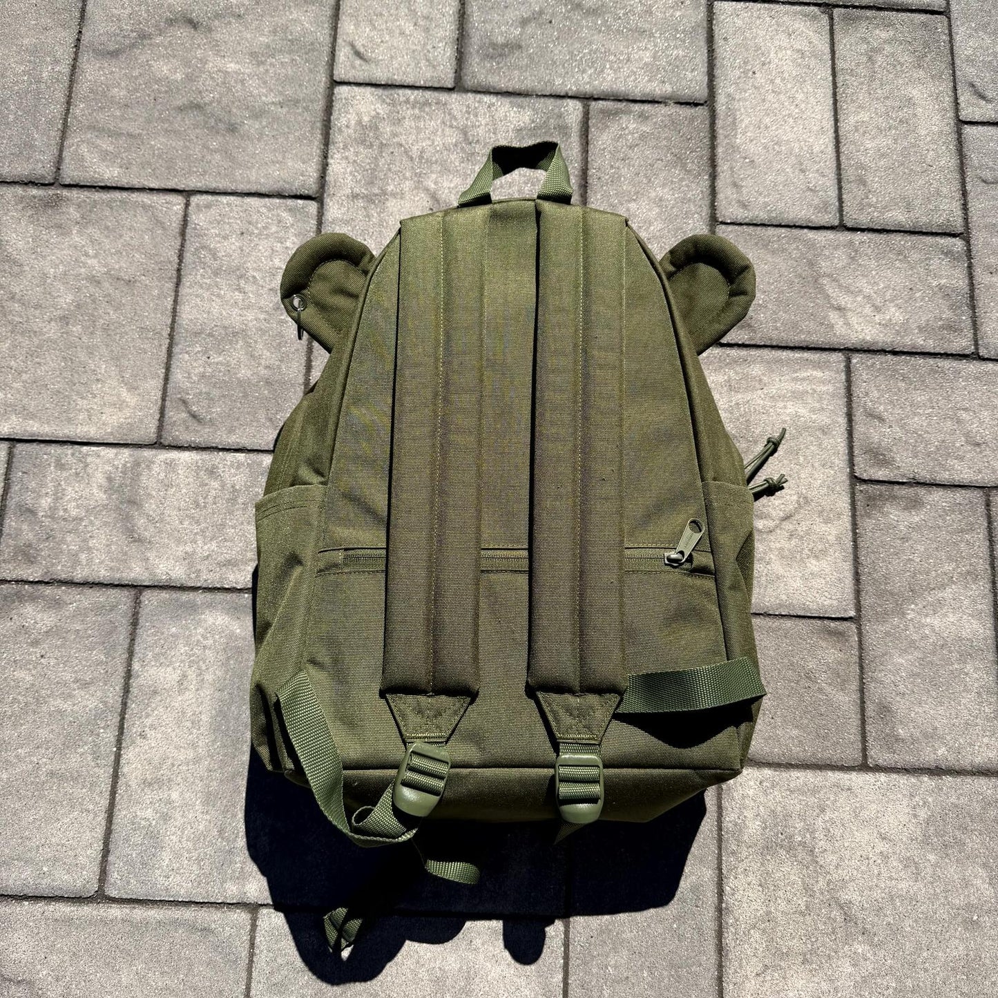 Walter Van Beirendonck Green Monster Bag