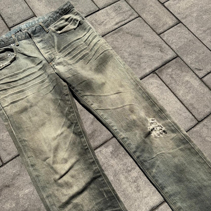 SS04 Dior Homme Dirty Clair Denim