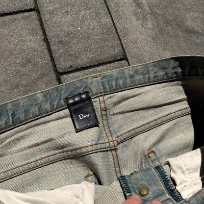 SS04 Dior Homme Dirty Clair Denim