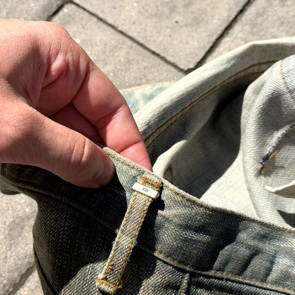 SS04 Dior Homme Dirty Clair Denim