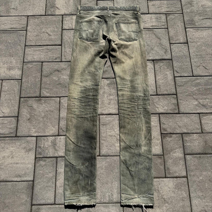 SS04 Dior Homme Dirty Clair Denim
