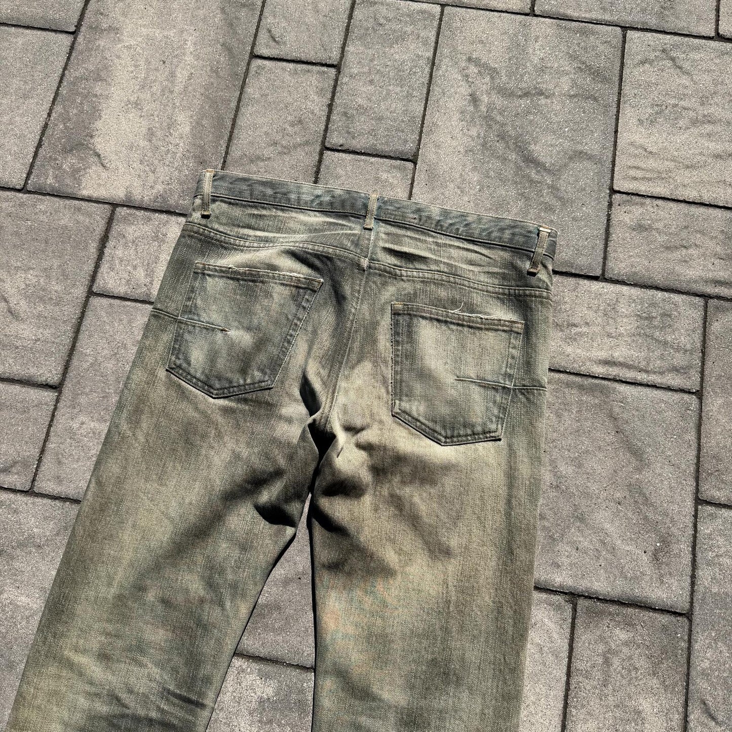 SS04 Dior Homme Dirty Clair Denim