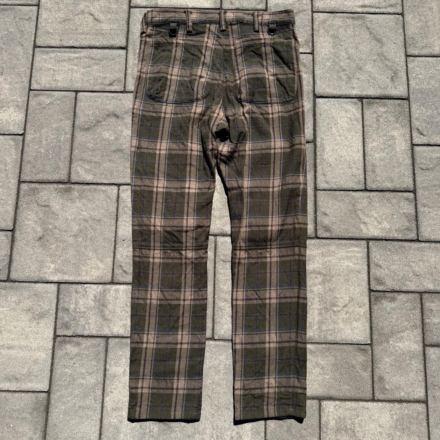 AW00 Undercover Plaid Pants