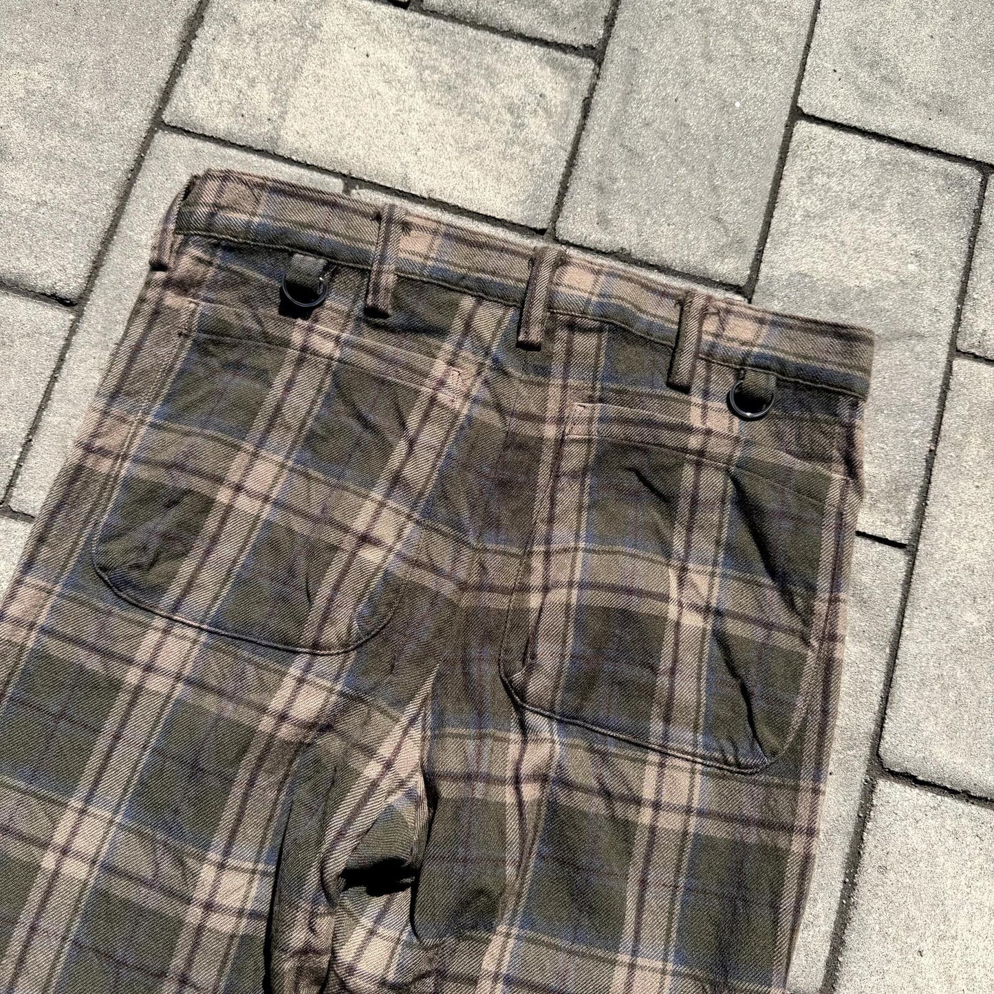 AW00 Undercover Plaid Pants