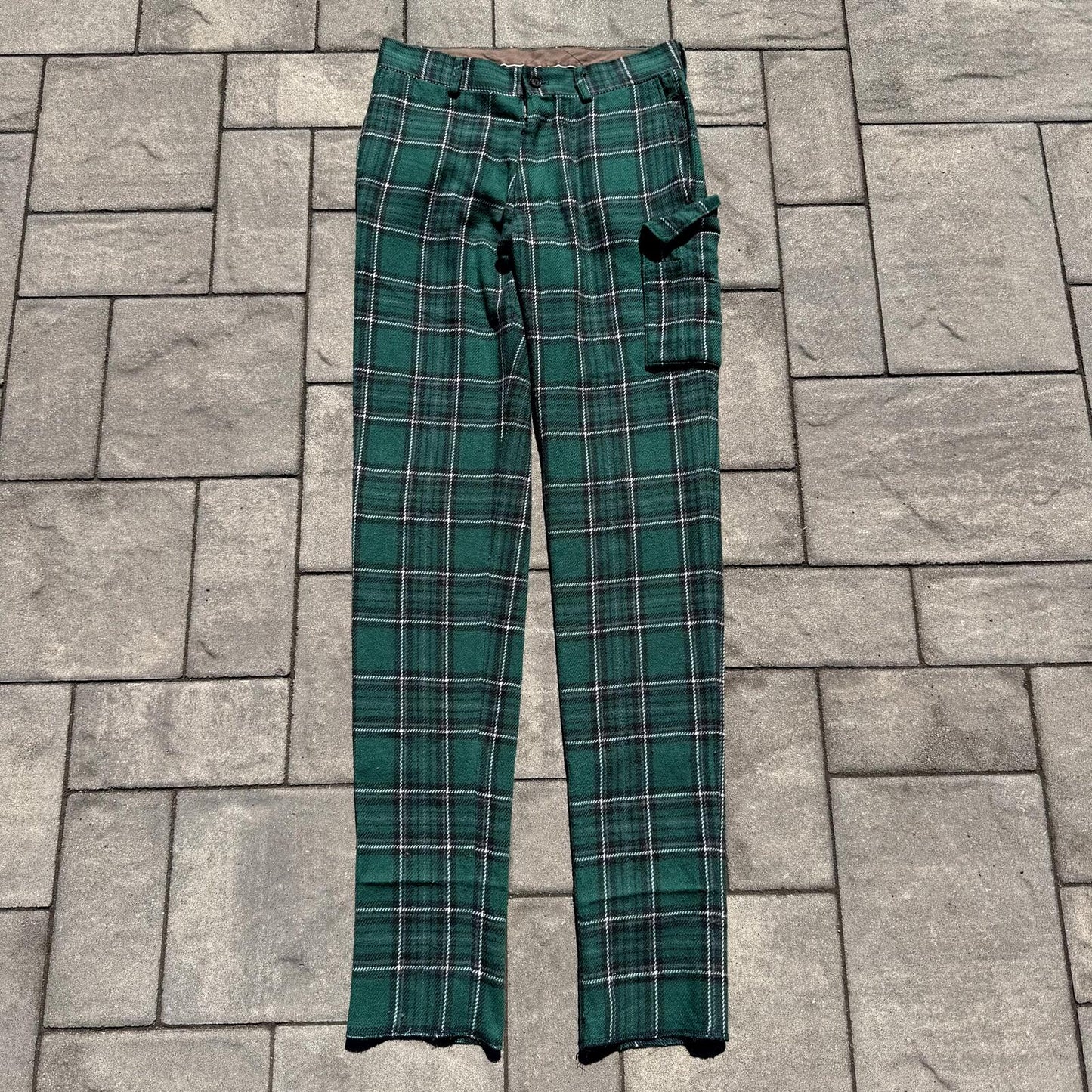 AW99 Undakovrist Green Plaid Pants
