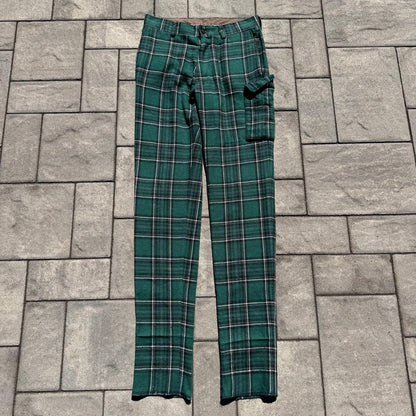 AW99 Undakovrist Green Plaid Pants