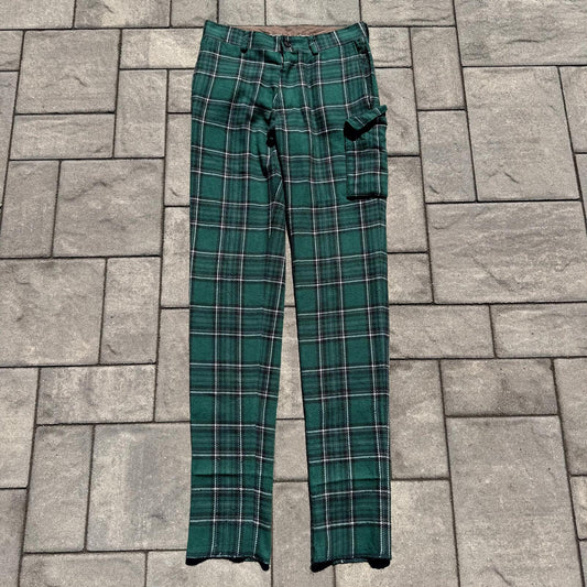 AW99 Undakovrist Green Plaid Pants