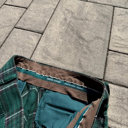 AW99 Undakovrist Green Plaid Pants