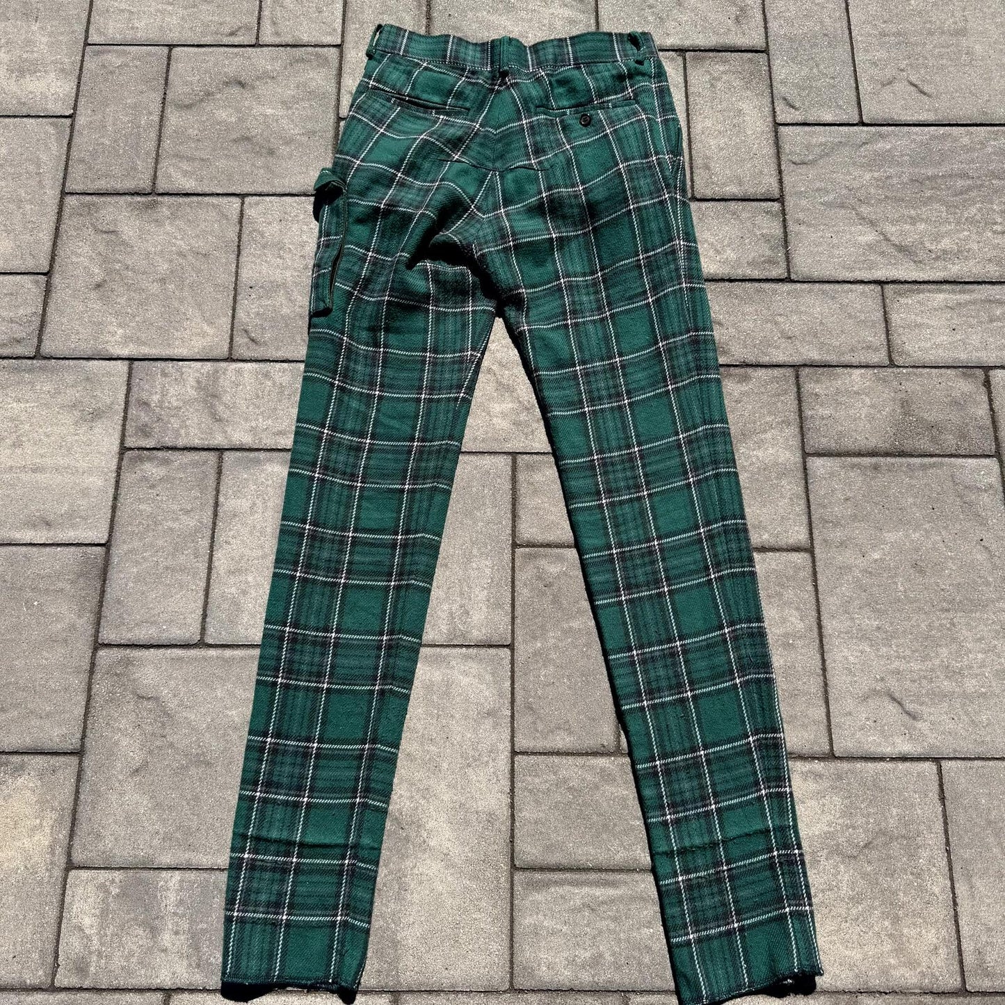 AW99 Undakovrist Green Plaid Pants